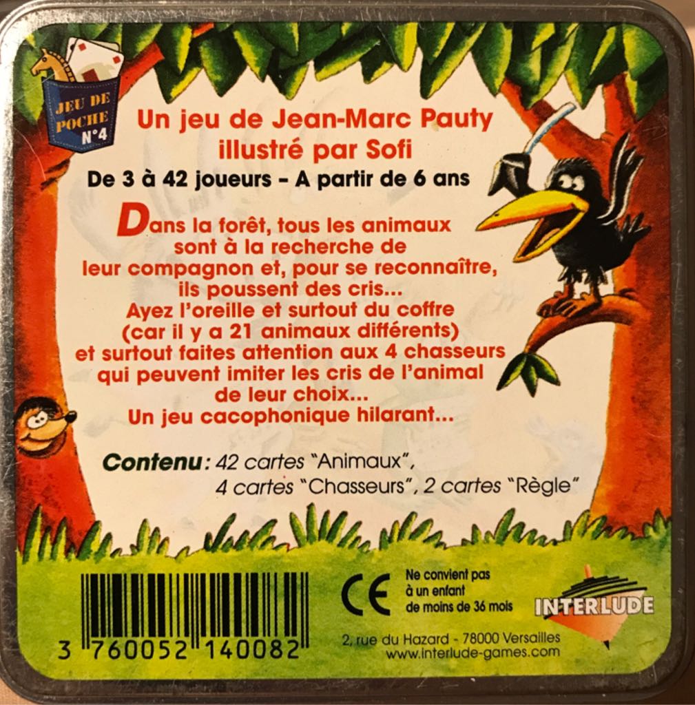 Brouhaha  (3 - 42) board game collectible [Barcode 3760052140082] - Main Image 2