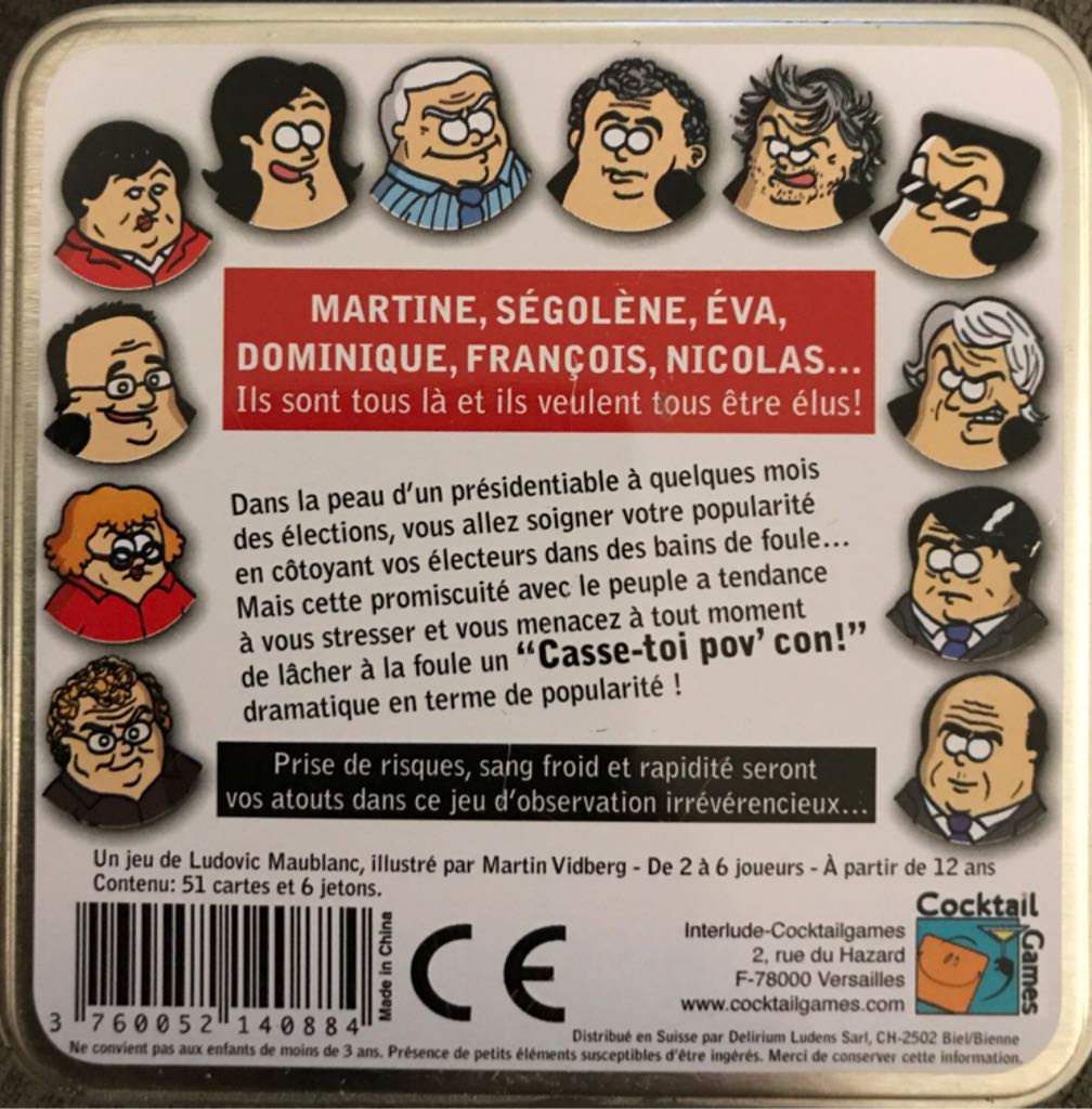 Casse-toi Pov’con ! Le jeu  (2 - 6) board game collectible [Barcode 3760052140884] - Main Image 2