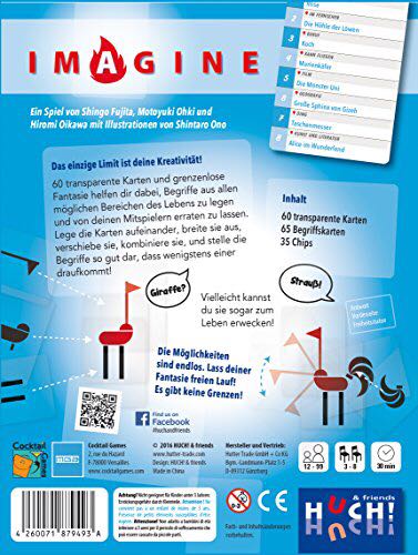 Imagine  (3-8) board game collectible [Barcode 3760052142550] - Main Image 2