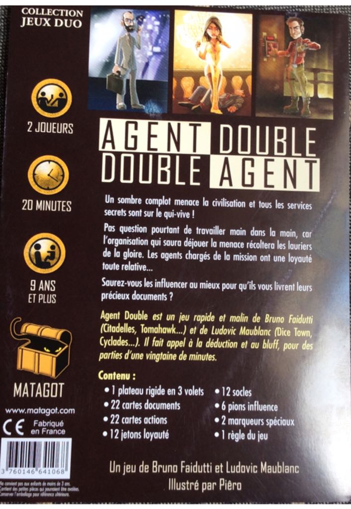 Agent Double  (2) board game collectible [Barcode 3760146641075] - Main Image 2