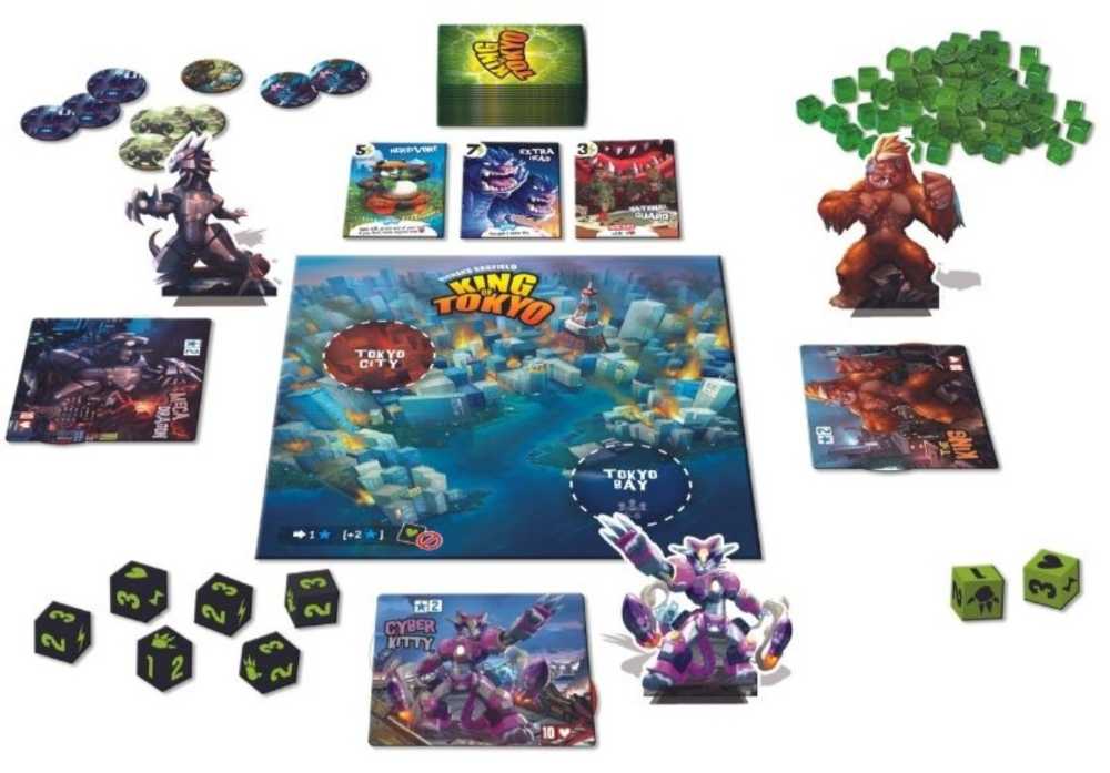 King of Tokyo  (2-6) board game collectible [Barcode 3760175510212] - Main Image 3