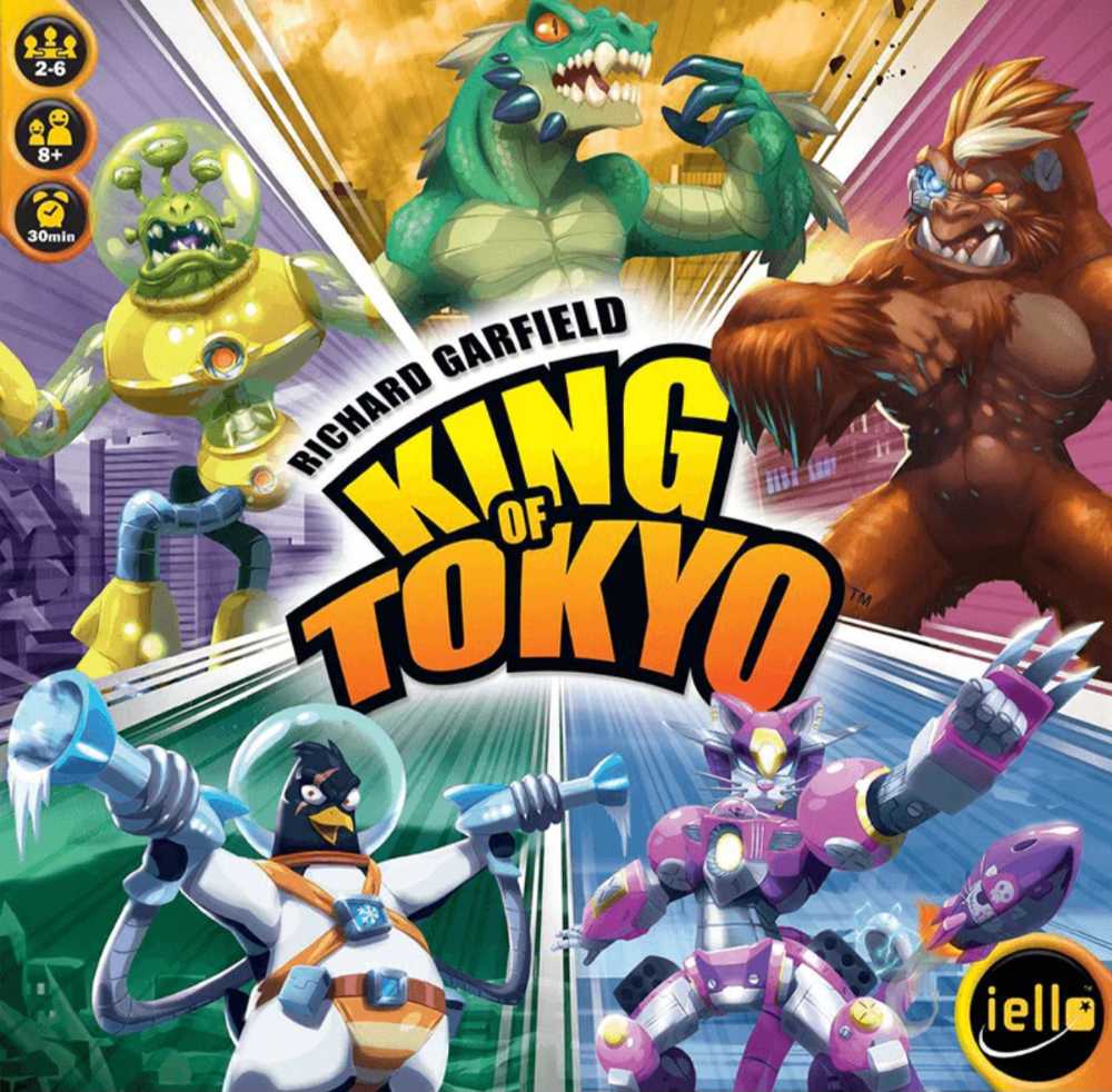 King of Tokyo  (2-6) board game collectible [Barcode 3760175510212] - Main Image 4