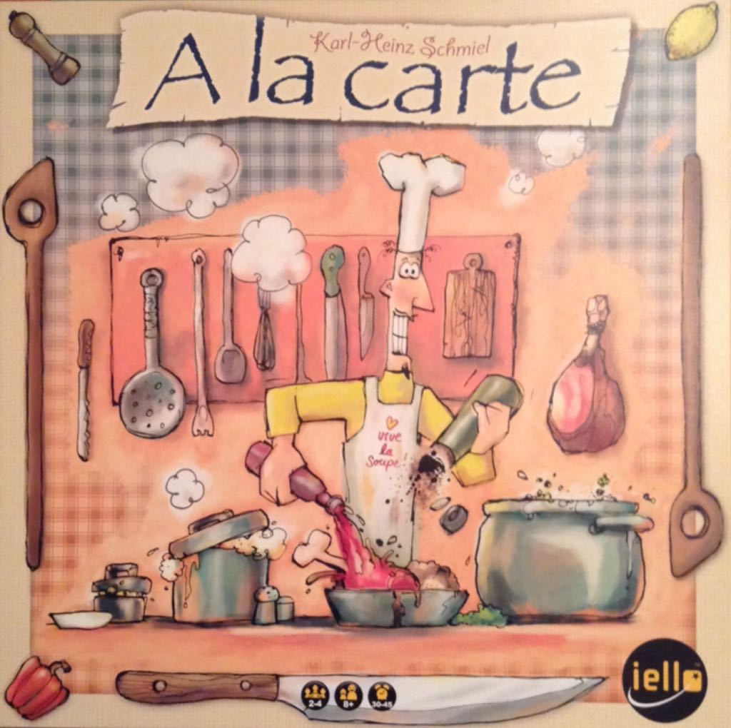 A la Carte  (2-4) board game collectible [Barcode 3760175510243] - Main Image 1