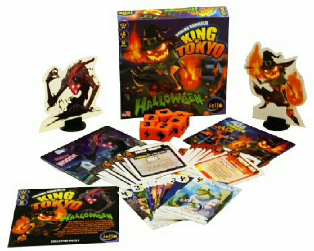 King of Tokyo: Halloween  (2-6) board game collectible [Barcode 3760175511080] - Main Image 2
