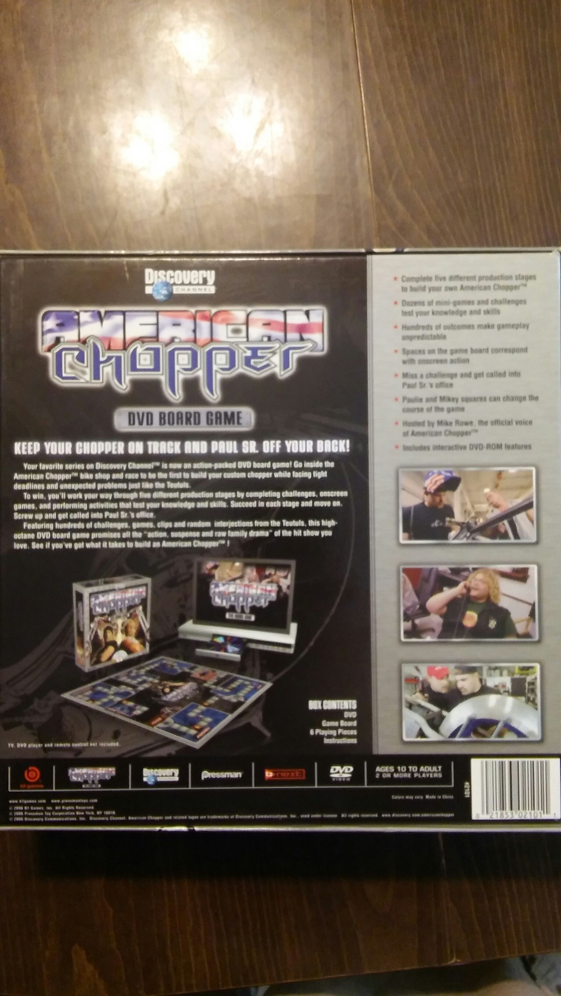 American Chopper DVD Board Game  (2+) board game collectible [Barcode 021853021011] - Main Image 2