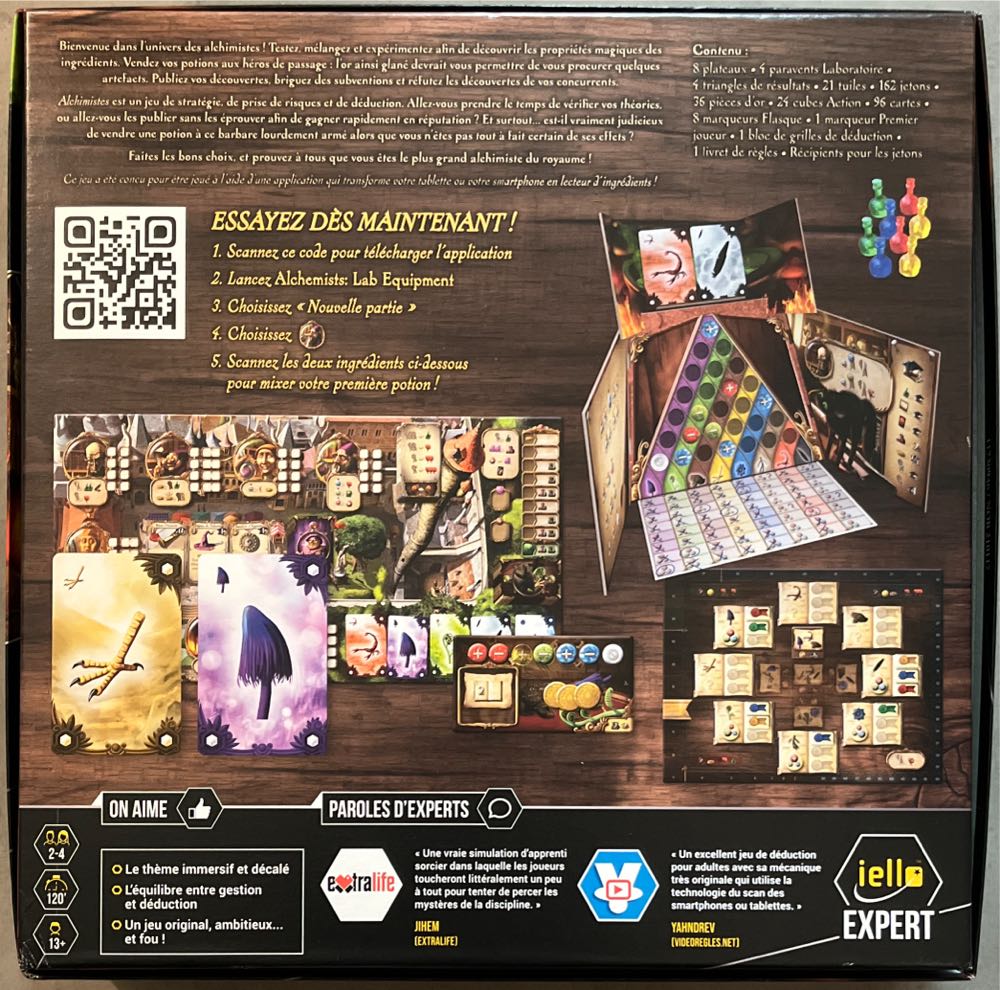 Alchimistes  (2-4) board game collectible [Barcode 3760175512193] - Main Image 2