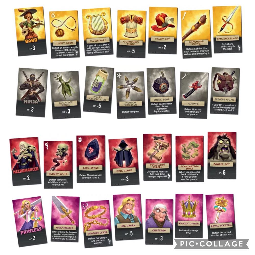 Welcome BACK to the Dungeon card game by Iello Games IEL51305  (2-4) board game collectible [Barcode 3760175513053] - Main Image 4