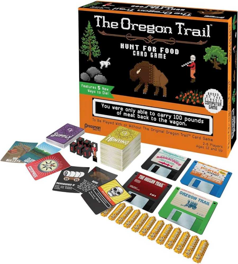 Oregon Trail Hunt For Food Card Game, The  (2 to 6) board game collectible [Barcode 021853024456] - Main Image 3