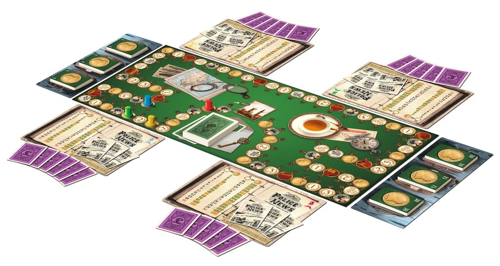 Around The World In 80 Days Game  (2-6) board game collectible [Barcode 3760175513398] - Main Image 2