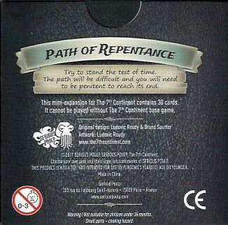 7th Continent: Path Of Repentance  board game collectible [Barcode 3760212170096] - Main Image 2