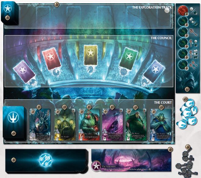 Abyss  (2-4) board game collectible [Barcode 3770000010053] - Main Image 2