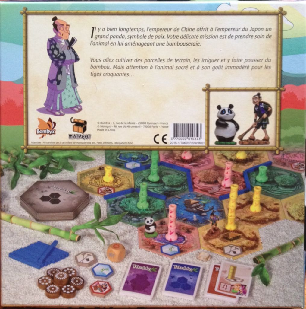 Takenoko  (2-4) board game collectible [Barcode 3770000010343] - Main Image 2
