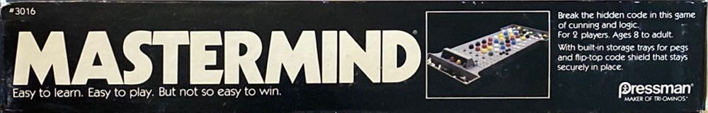 Mastermind (1981)  (2) board game collectible [Barcode 021853030167] - Main Image 3