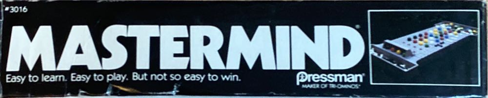 Mastermind (1981)  (2) board game collectible [Barcode 021853030167] - Main Image 4