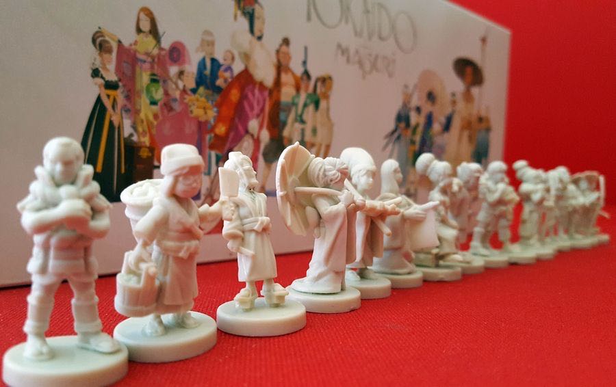 Tokaido: Matsuri Miniatures  board game collectible [Barcode 3770001556536] - Main Image 3