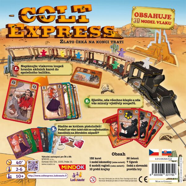 Colt Express  (2-6) board game collectible [Barcode 3770002176320] - Main Image 2