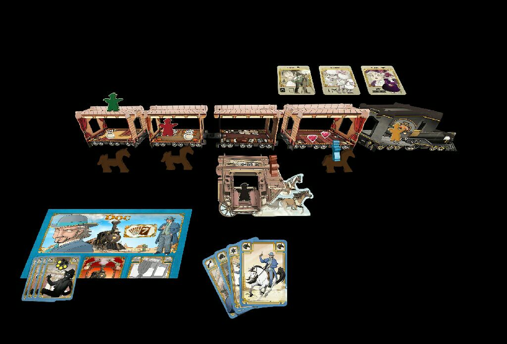 Colt Express: Horses and Stagecoach  (2-6) board game collectible [Barcode 3770002176702] - Main Image 2