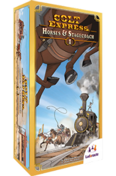 Colt Express: Horses and Stagecoach  (2-6) board game collectible [Barcode 3770002176702] - Main Image 3