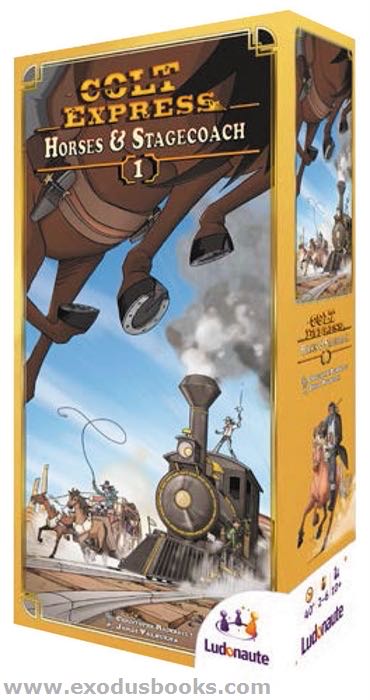 Colt Express: Horses and Stagecoach  (2-6) board game collectible [Barcode 3770002176702] - Main Image 4