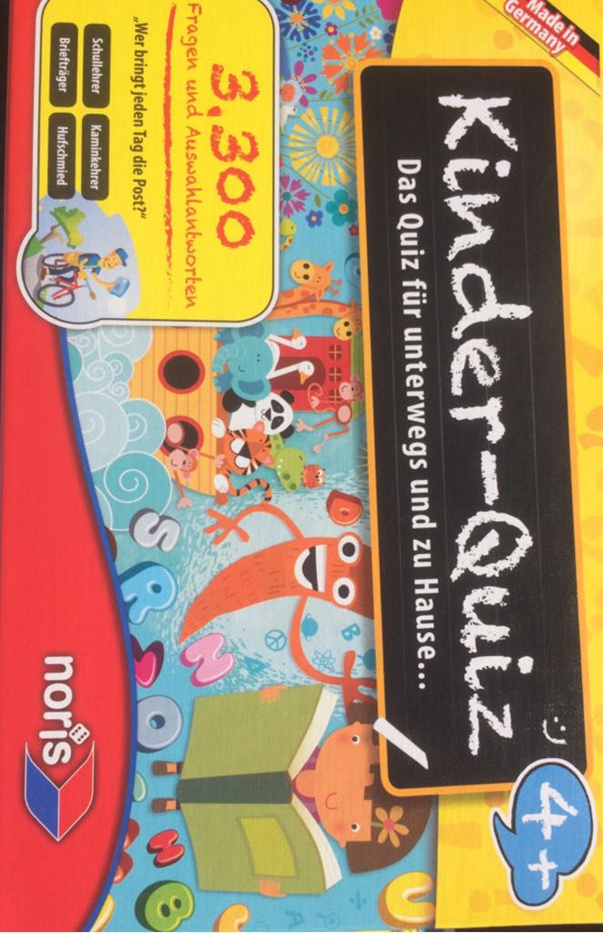Kinder Quiz Ab 4  (1+) board game collectible [Barcode 4000826035954] - Main Image 2