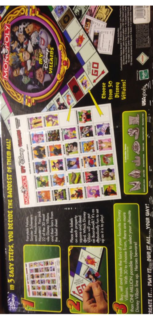 Disney my villains  board game collectible [Barcode 400129714121] - Main Image 2