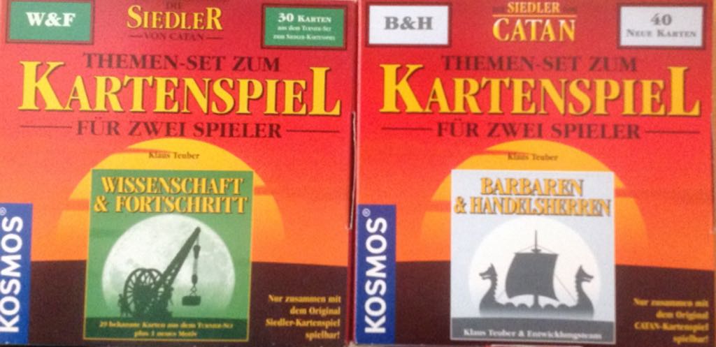Siedler von Catan Kartenspiel Themenset Ritter & Händler  (2) board game collectible [Barcode 4002051688110] - Main Image 2