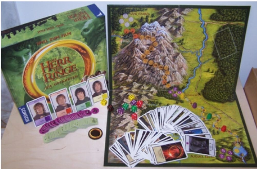Der Herr der Ringe ”Die Gefährten”  (3-4) board game collectible [Barcode 4002051689513] - Main Image 2