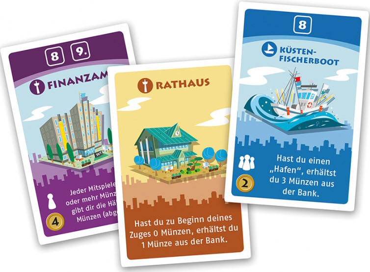 Machi Koro, Nominierungsliste SdJ 2015  (2-4) board game collectible [Barcode 4002051692322] - Main Image 3