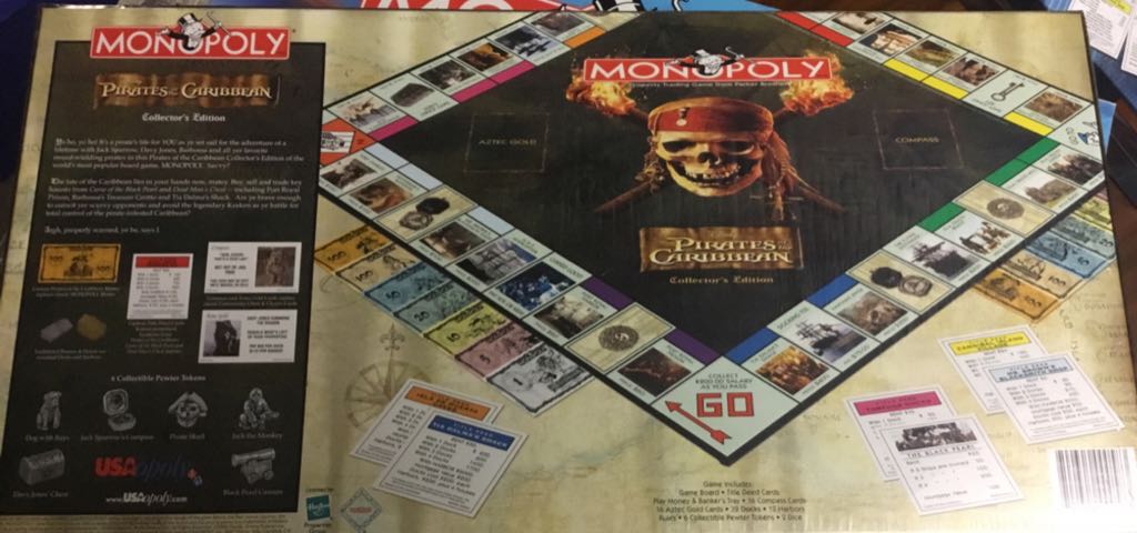 monopoly pirates of Caribbean  board game collectible [Barcode 400229733329] - Main Image 2