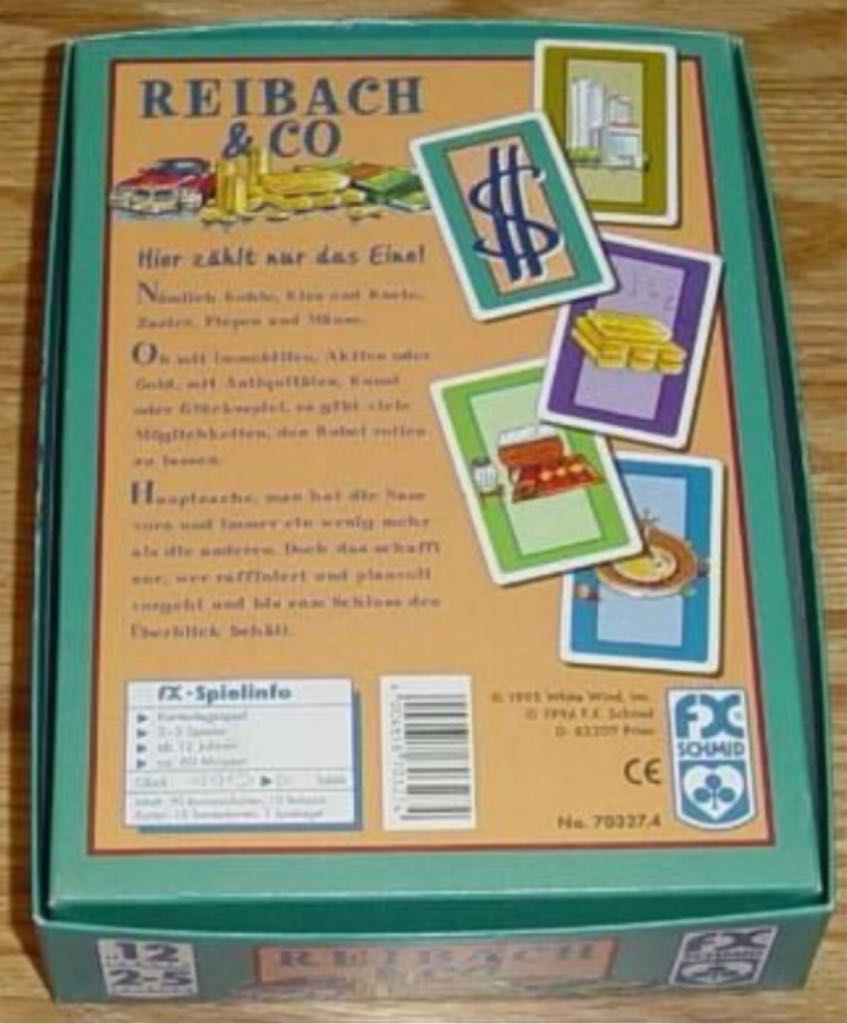 Reibach & Co  (2-5) board game collectible [Barcode 4004618703274] - Main Image 2