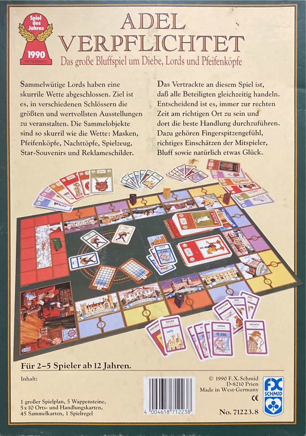 Adel verpflichtet  (2-5) board game collectible [Barcode 4004618712238] - Main Image 2