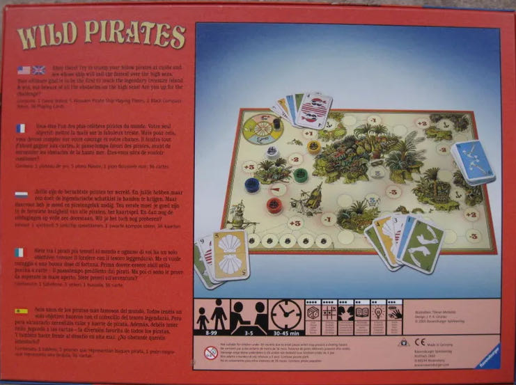 Wild Pirates  (3-5) board game collectible [Barcode 4005556217724] - Main Image 2