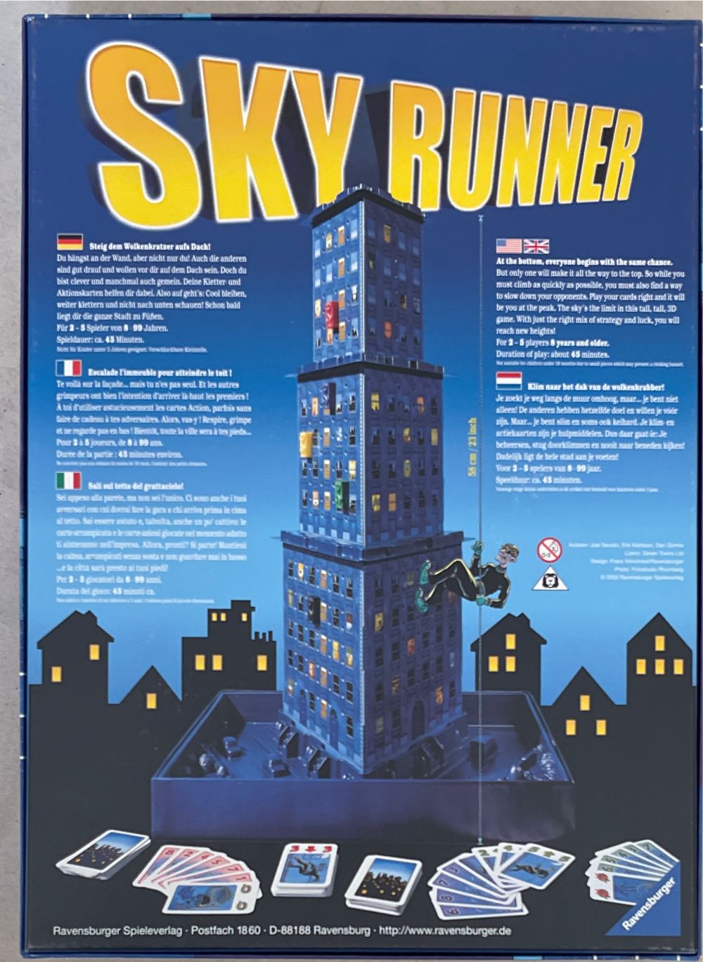 Sky Runner  (2-5) board game collectible [Barcode 4005556262120] - Main Image 2