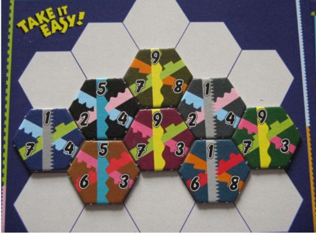 Take It Easy, 2x  (1-8) board game collectible [Barcode 4005556263622] - Main Image 2