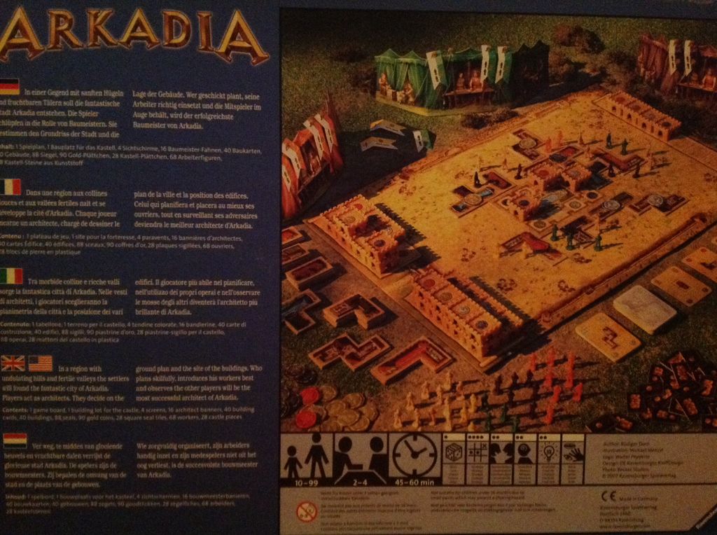 Arkadia  (4) board game collectible [Barcode 4005556264339] - Main Image 2