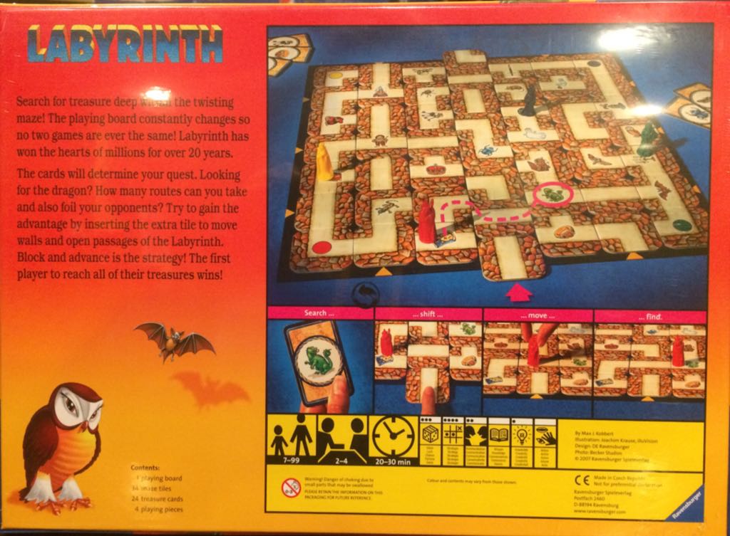 Labyrinth  (2 to 4) board game collectible [Barcode 4005556264483] - Main Image 2