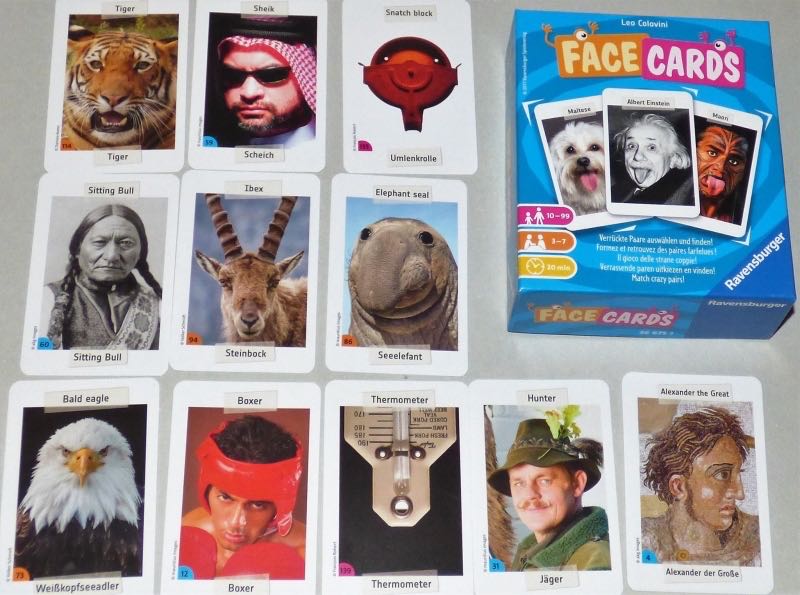 Facecards Games  (3-7) board game collectible [Barcode 4005556266753] - Main Image 3