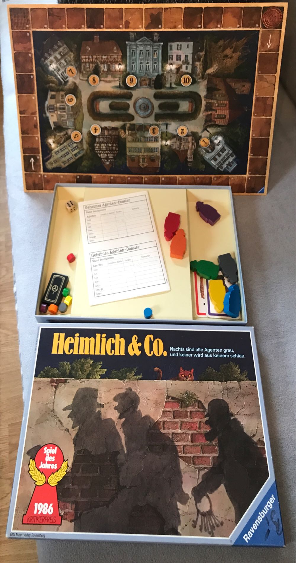 Heimlich & Co SPIEL des Jahres 1986  (2-7) board game collectible [Barcode 4007396026009] - Main Image 3