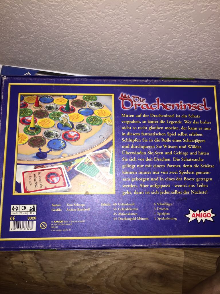 Die Dracheninsel  (3-5) board game collectible [Barcode 4007396033205] - Main Image 2