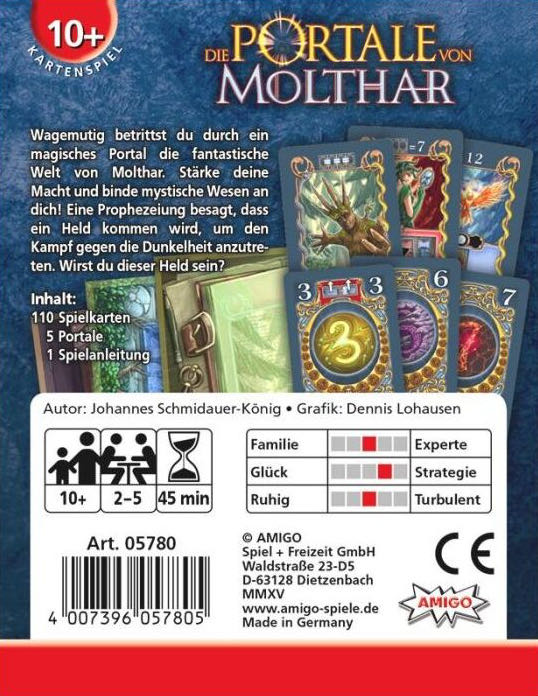 Die Portale von Molthar  (2-5) board game collectible [Barcode 4007396057805] - Main Image 2