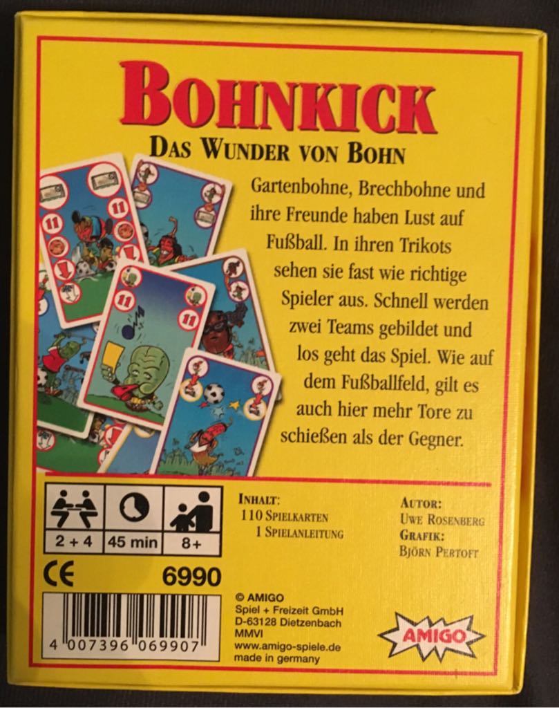 Bohnkick  (2-4) board game collectible [Barcode 4007396069907] - Main Image 2