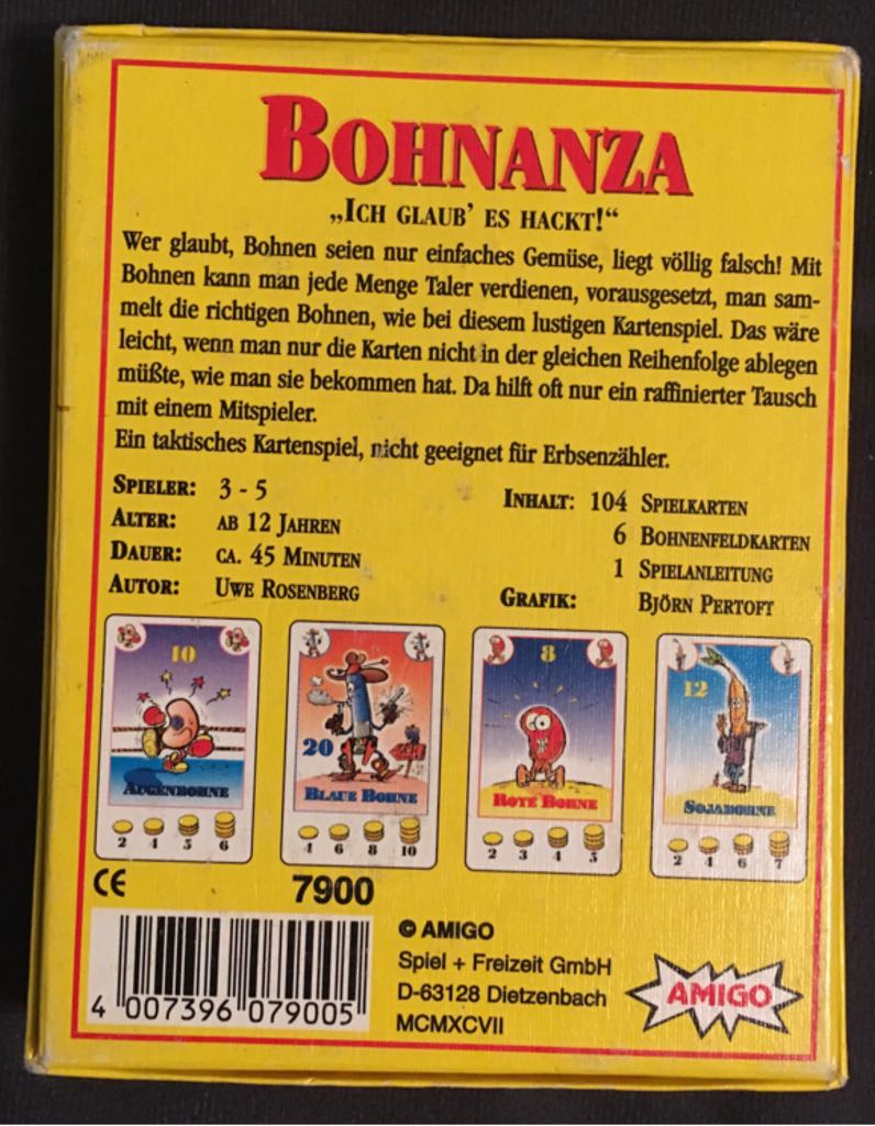 Bohnanza: ”Ich glaub es hackt!”  (2, 3, 4, 5, 6, 7, 8, 9, 10 Players) board game collectible [Barcode 4007396079005] - Main Image 2