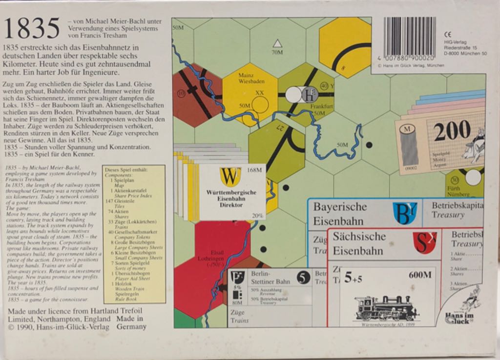 1835  (3-7) board game collectible [Barcode 4007880900020] - Main Image 2