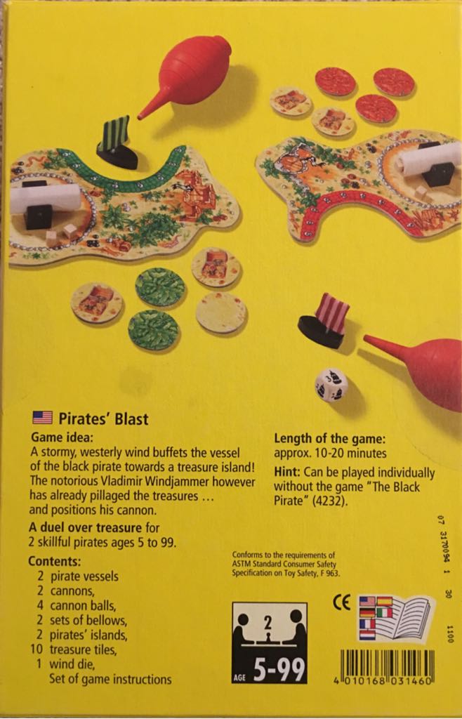 Pirates’ Blast  (2) board game collectible [Barcode 4010168031460] - Main Image 2