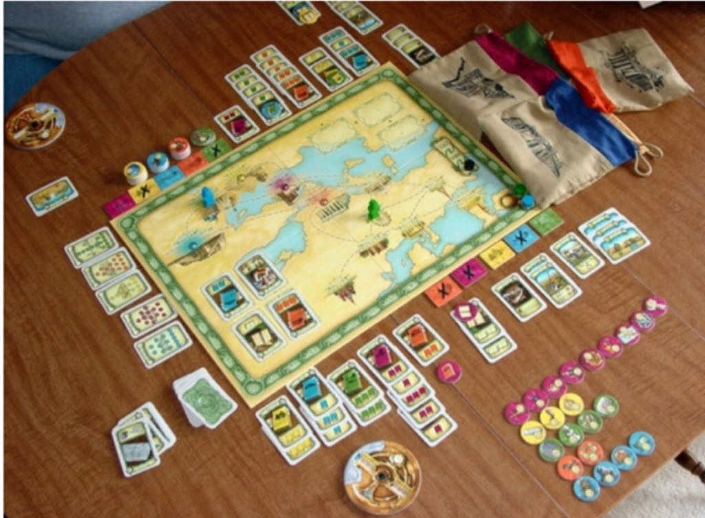 Jenseits von Theben  (2-4) board game collectible [Barcode 4010350060469] - Main Image 2