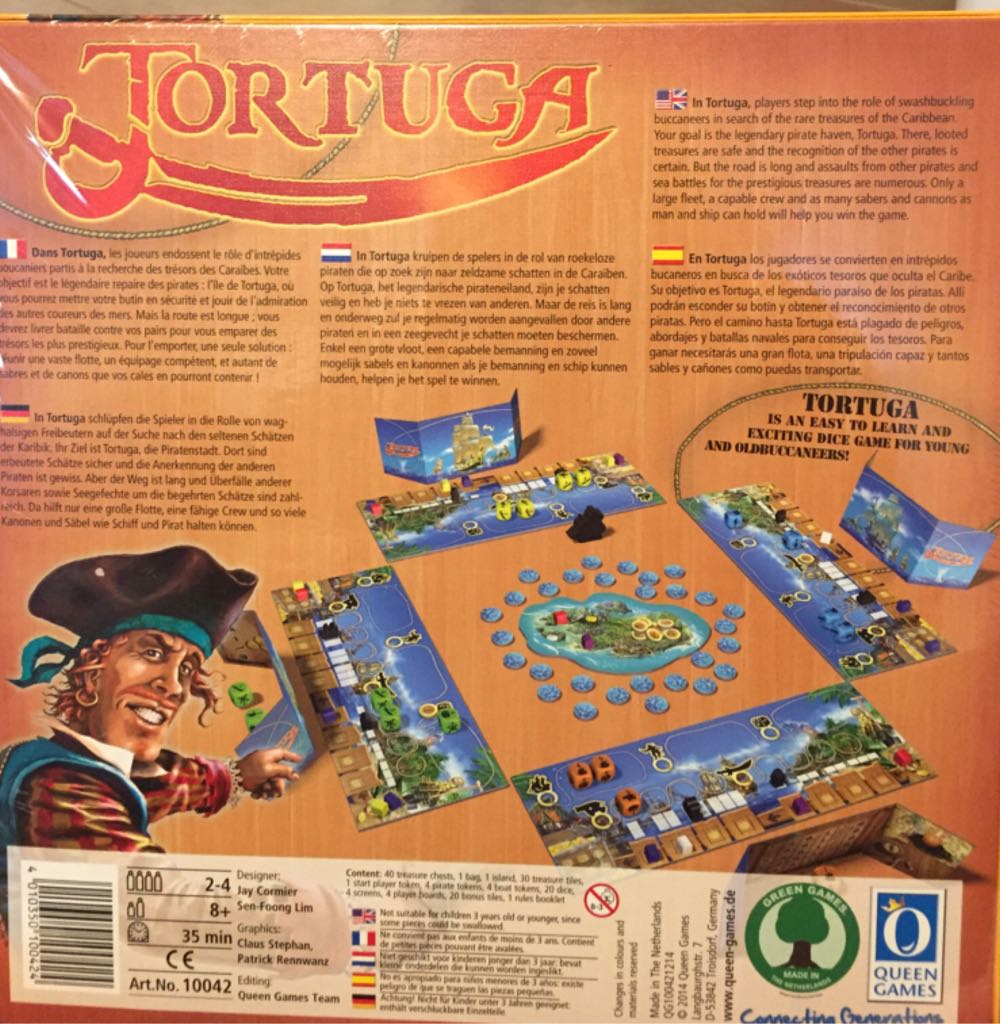 Tortuga  (2-4) board game collectible [Barcode 4010350100424] - Main Image 2