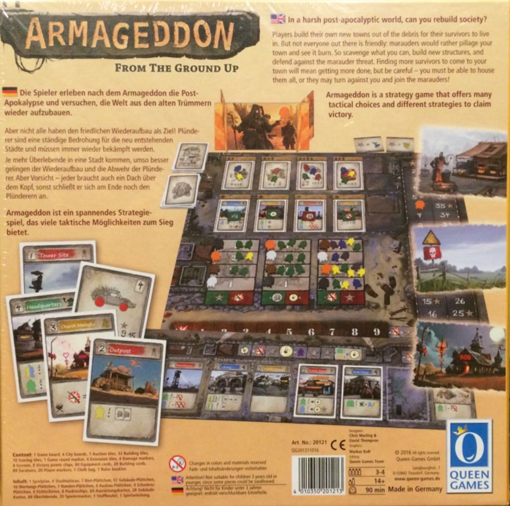 Armageddon  (3-4) board game collectible [Barcode 4010350201213] - Main Image 2