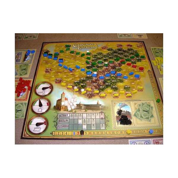 Chicago Express  (2-6) board game collectible [Barcode 4010350605226] - Main Image 2