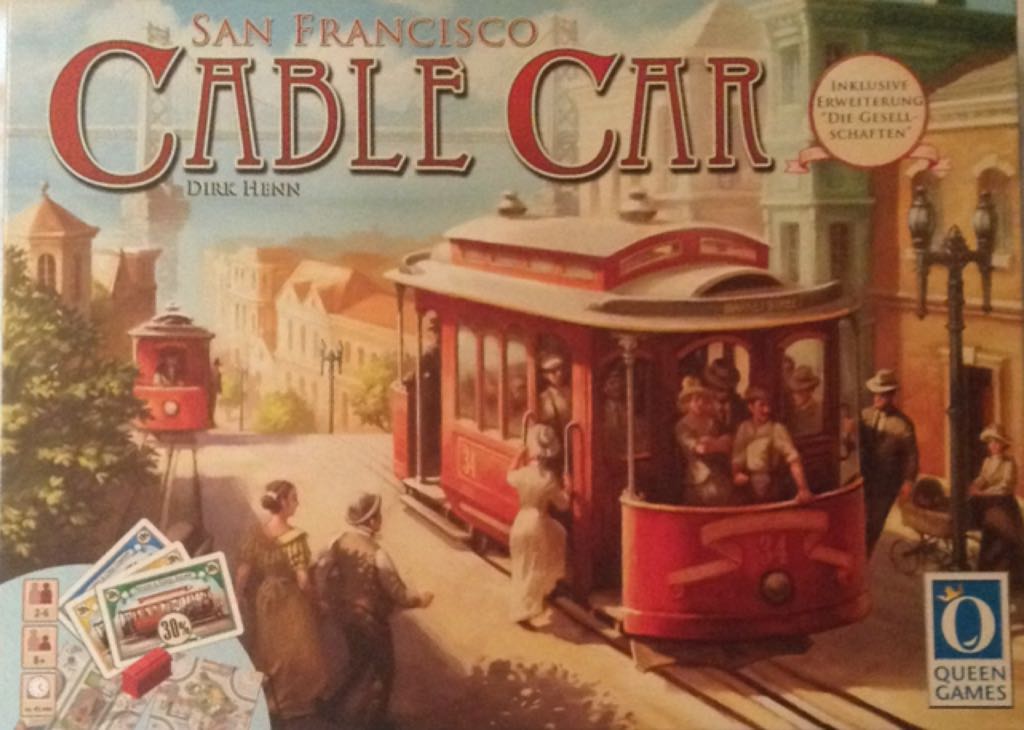 Cable Car  (2-6) board game collectible [Barcode 4010350605516] - Main Image 1