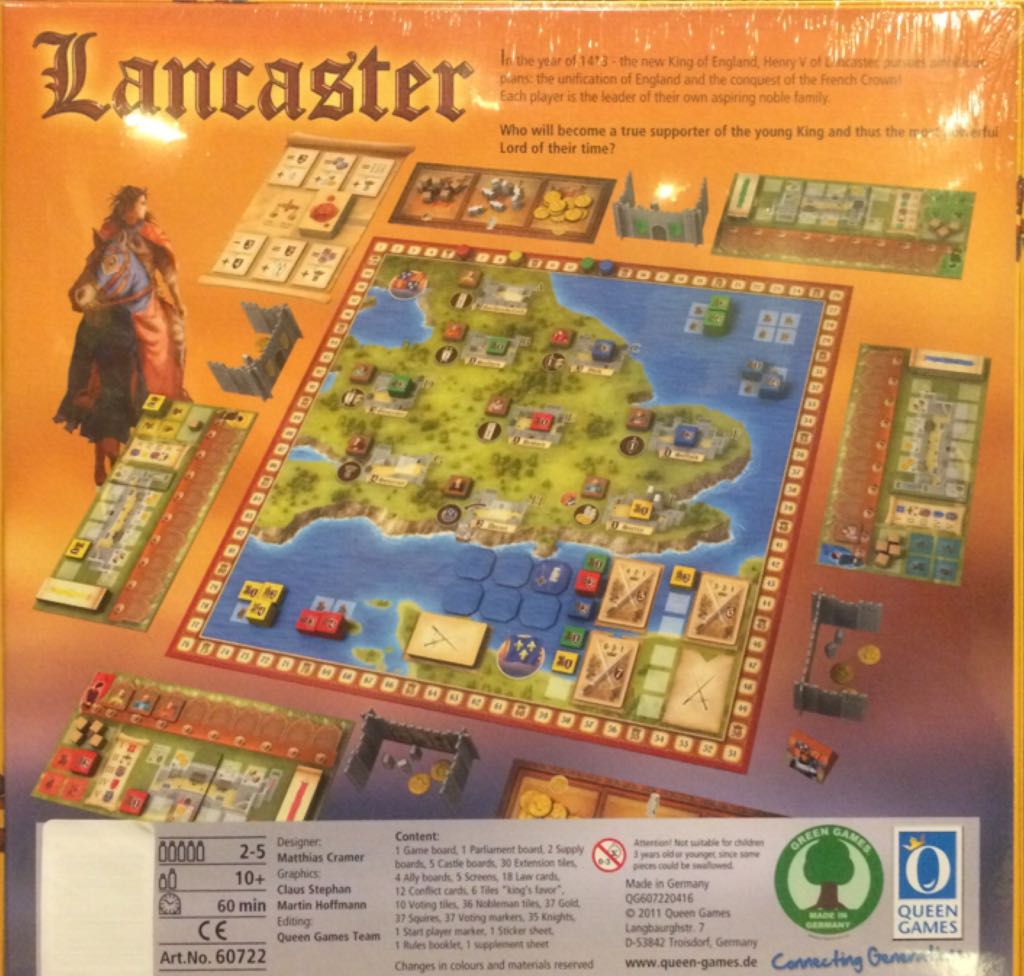 Lancaster  (2-5) board game collectible [Barcode 4010350607220] - Main Image 2